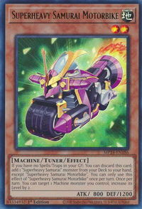 Superheavy Samurai Motorbike - 25th Anniversary Tin: Dueling Mirrors  #MP24-EN186 - Ultra Rare YuGiOh Trading Card