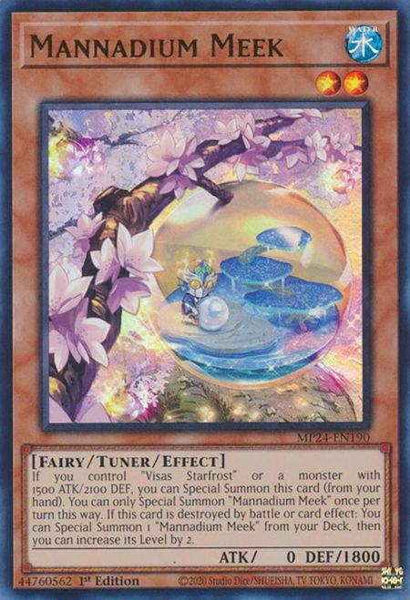 Mannadium Meek - 25th Anniversary Tin: Dueling Mirrors YuGiOh trading card