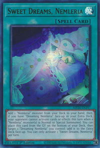 Sweet Dreams, Nemleria - 25th Anniversary Tin: Dueling Mirrors  #MP24-EN197 - Ultra Rare YuGiOh Trading Card