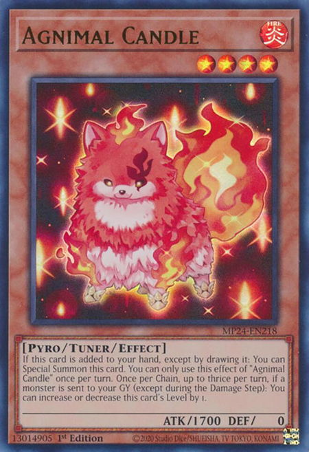 Agnimal Candle - 25th Anniversary Tin: Dueling Mirrors YuGiOh trading card