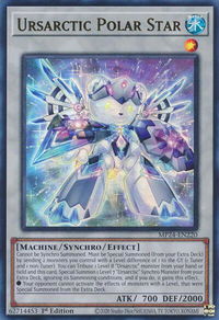 Ursarctic Polar Star - 25th Anniversary Tin: Dueling Mirrors  #MP24-EN220 - Ultra Rare YuGiOh Trading Card