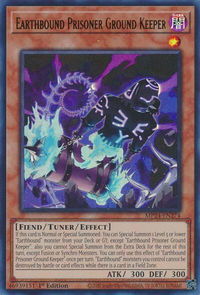 Earthbound Prisoner Ground Keeper - 25th Anniversary Tin: Dueling Mirrors  #MP24-EN274 - Ultra Rare YuGiOh Trading Card