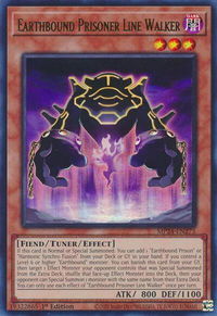 Earthbound Prisoner Line Walker - 25th Anniversary Tin: Dueling Mirrors  #MP24-EN275 - Ultra Rare YuGiOh Trading Card