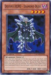 Destiny HERO - Diamond Dude - Ra Yellow Mega Pack (RYMP) #RYMP-EN033 - Common / Short Print YuGiOh Trading Card