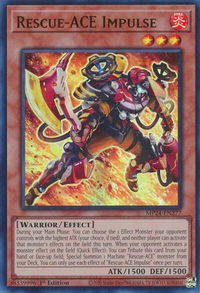 Rescue-ACE Impulse - 25th Anniversary Tin: Dueling Mirrors  #MP24-EN277 - Ultra Rare YuGiOh Trading Card