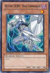 Destiny HERO - Disk Commander - Ra Yellow Mega Pack (RYMP) #RYMP-EN035 - Rare YuGiOh Trading Card