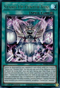 Stand Up Centur-Ion! - 25th Anniversary Tin: Dueling Mirrors  #MP24-EN299 - Ultra Rare YuGiOh Trading Card