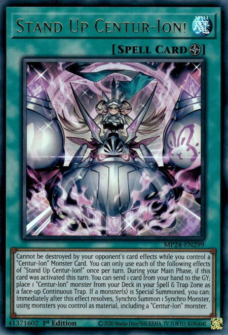 Stand Up Centur-Ion! - 25th Anniversary Tin: Dueling Mirrors YuGiOh trading card