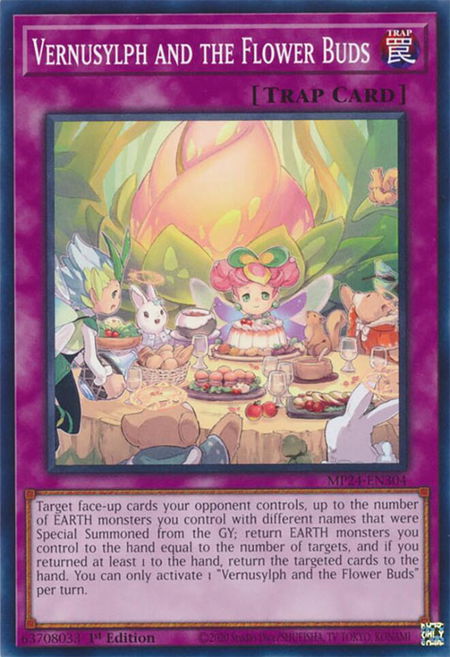 Vernusylph and the Flower Buds - 25th Anniversary Tin: Dueling Mirrors YuGiOh trading card