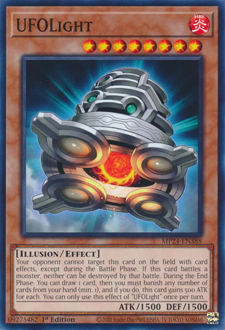 UFOLight - 25th Anniversary Tin: Dueling Mirrors YuGiOh trading card