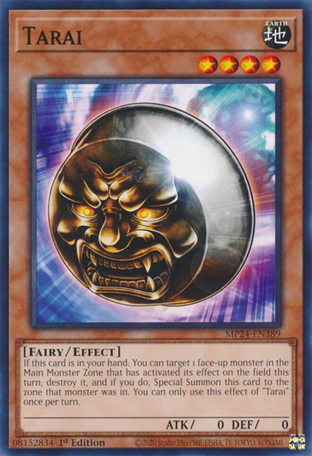 Tarai - 25th Anniversary Tin: Dueling Mirrors YuGiOh trading card