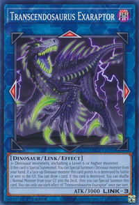 Transcendosaurus Exaraptor - 25th Anniversary Tin: Dueling Mirrors  #MP24-EN391 - Common / Short Print YuGiOh Trading Card