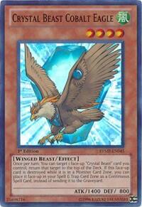 Crystal Beast Cobalt Eagle - Ra Yellow Mega Pack (RYMP) #RYMP-EN045 - Super Rare YuGiOh Trading Card