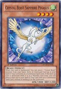 Crystal Beast Sapphire Pegasus - Ra Yellow Mega Pack (RYMP) #RYMP-EN046 - Common / Short Print YuGiOh Trading Card