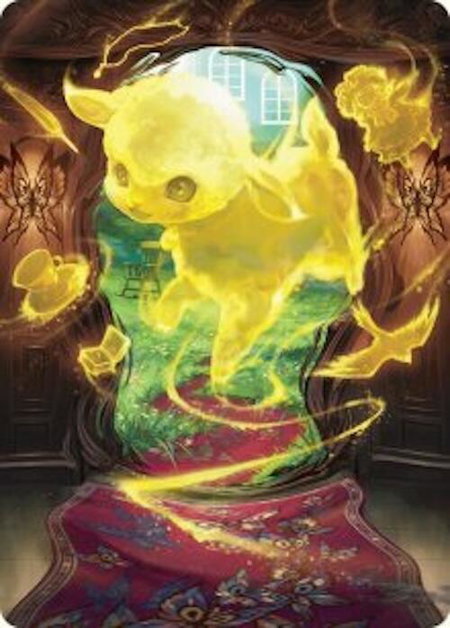 Enduring Innocence Art Card - Art Series: Duskmourn: House of Horror Magic: The Gathering trading card
