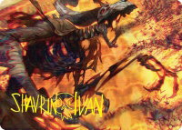Unwanted Remake Art Card (Gold-Stamped Signature) - Art Series: Duskmourn: House of Horror (ASDSK) #31 - Special Magic: The Gathering Trading Card