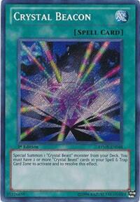 Crystal Beacon - Ra Yellow Mega Pack (RYMP) #RYMP-EN048 - Secret Rare YuGiOh Trading Card