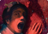 Murder Art Card - Art Series: Duskmourn: House of Horror (ASDSK) #9 - Special Magic: The Gathering Trading Card