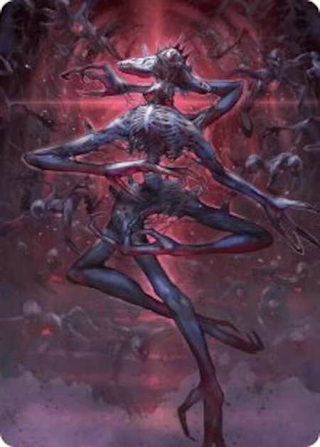 Overlord of the Balemurk Art Card - Art Series: Duskmourn: House of Horror Magic: The Gathering trading card
