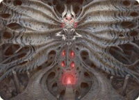 Valgavoth, Terror Eater Art Card - Art Series: Duskmourn: House of Horror (ASDSK) #10 - Special Magic: The Gathering Trading Card