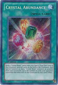 Crystal Abundance - Ra Yellow Mega Pack (RYMP) #RYMP-EN051 - Secret Rare YuGiOh Trading Card