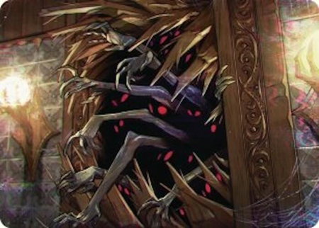 Withering Torment Art Card - Art Series: Duskmourn: House of Horror Magic: The Gathering trading card