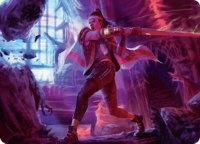 Diversion Specialist Art Card - Art Series: Duskmourn: House of Horror (ASDSK) #13 - Special Magic: The Gathering Trading Card