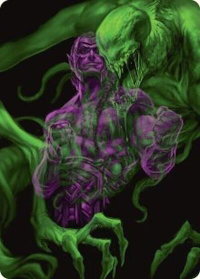 Tyvar, the Pummeler Art Card - Art Series: Duskmourn: House of Horror (ASDSK) #41 - Special Magic: The Gathering Trading Card
