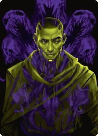 Kaito, Bane of Nightmares Art Card - Art Series: Duskmourn: House of Horror (ASDSK) #42 - Special Magic: The Gathering Trading Card