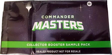 Commander Masters - Collector Booster Sample Pack trading card from Commander Masters Commander Masters - Collector Booster Sample Pack - Commander Masters Magic: The Gathering trading card