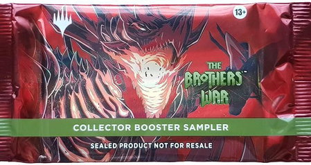 The Brothers' War - Collector Booster Sample Pack trading card from The Brothers' War The Brothers' War - Collector Booster Sample Pack - The Brothers' War Magic: The Gathering trading card