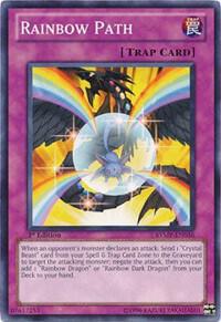 Rainbow Path trading card from Ra Yellow Mega Pack Rainbow Path - Ra Yellow Mega Pack YuGiOh trading card