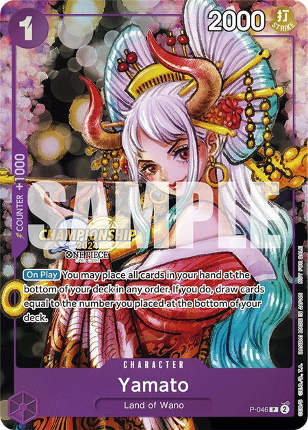 Yamato (CS 2024 Event Pack) - One Piece Promotion Cards One Piece trading card