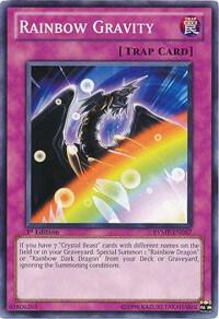 Rainbow Gravity trading card from Ra Yellow Mega Pack Rainbow Gravity - Ra Yellow Mega Pack YuGiOh trading card