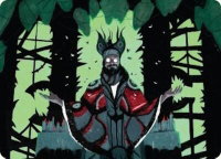 Victor, Valgavoth's Seneschal Art Card (23/54) - Art Series: Duskmourn: House of Horror (ASDSK) #23 - Special Magic: The Gathering Trading Card