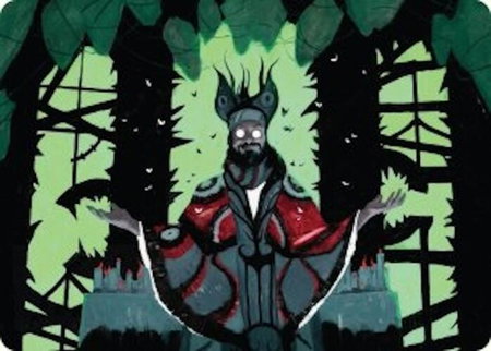 Victor, Valgavoth's Seneschal Art Card (23/54) - Art Series: Duskmourn: House of Horror Magic: The Gathering trading card