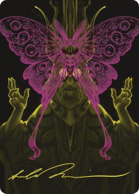 Victor, Valgavoth's Seneschal Art Card (44/54) (Gold-Stamped Signature) - Art Series: Duskmourn: House of Horror (ASDSK) #44 - Special Magic: The Gathering Trading Card