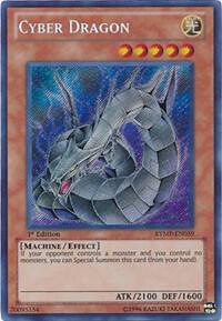 Cyber Dragon trading card from Ra Yellow Mega Pack Cyber Dragon - Ra Yellow Mega Pack YuGiOh trading card