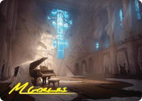 Plains Art Card (Gold-Stamped Signature) - Art Series: Duskmourn: House of Horror (ASDSK) #29 - Special Magic: The Gathering Trading Card