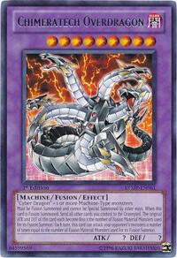 Chimeratech Overdragon trading card from Ra Yellow Mega Pack Chimeratech Overdragon - Ra Yellow Mega Pack YuGiOh trading card