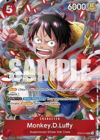 Monkey.D.Luffy (CS 2024 Celebration Pack) - One Piece Promotion Cards (OP-PR) #ST01-012 - Super Rare One Piece Trading Card