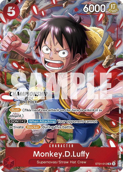 Monkey.D.Luffy (CS 2024 Celebration Pack) - One Piece Promotion Cards One Piece trading card