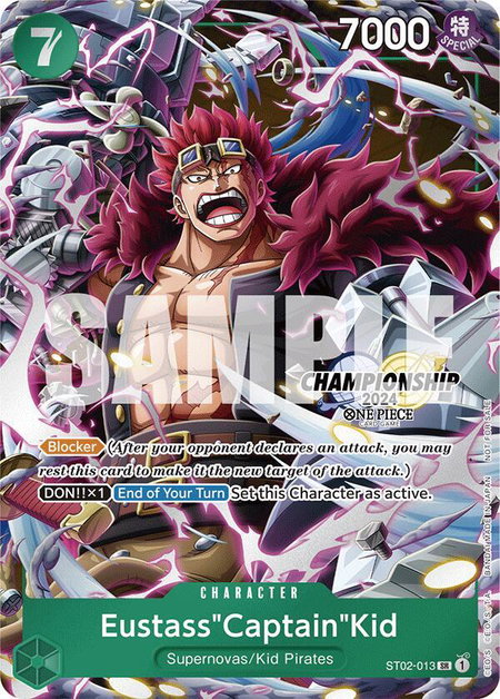 Eustass"Captain"Kid (CS 2024 Celebration Pack) - One Piece Promotion Cards One Piece trading card