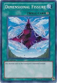 Dimensional Fissure - Ra Yellow Mega Pack (RYMP) #RYMP-EN081 - Secret Rare YuGiOh Trading Card