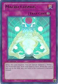 Macro Cosmos trading card from Ra Yellow Mega Pack Macro Cosmos - Ra Yellow Mega Pack YuGiOh trading card