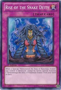 Rise of the Snake Deity trading card from Ra Yellow Mega Pack Rise of the Snake Deity - Ra Yellow Mega Pack YuGiOh trading card