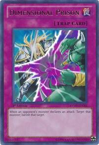 Dimensional Prison trading card from Ra Yellow Mega Pack Dimensional Prison - Ra Yellow Mega Pack YuGiOh trading card