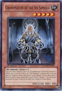 Grandmaster of the Six Samurai - Ra Yellow Mega Pack (RYMP) #RYMP-EN087 - Common / Short Print YuGiOh Trading Card
