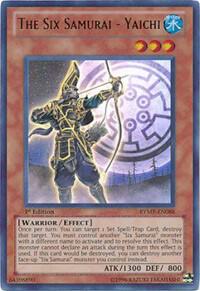 The Six Samurai - Yaichi - Ra Yellow Mega Pack YuGiOh trading card