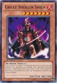Great Shogun Shien - Ra Yellow Mega Pack (RYMP) #RYMP-EN094 - Common / Short Print YuGiOh Trading Card